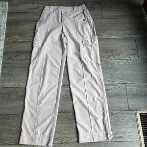 Athleta Vienna Cargo Pants Pockets Baby Pink Sz 6 #988133